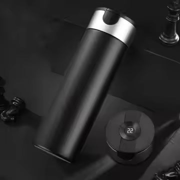 500ml Isolierte Wasser flasche LED Digitale Temperatur anzeige Edelstahl Kaffeetasse Mit Teehaus