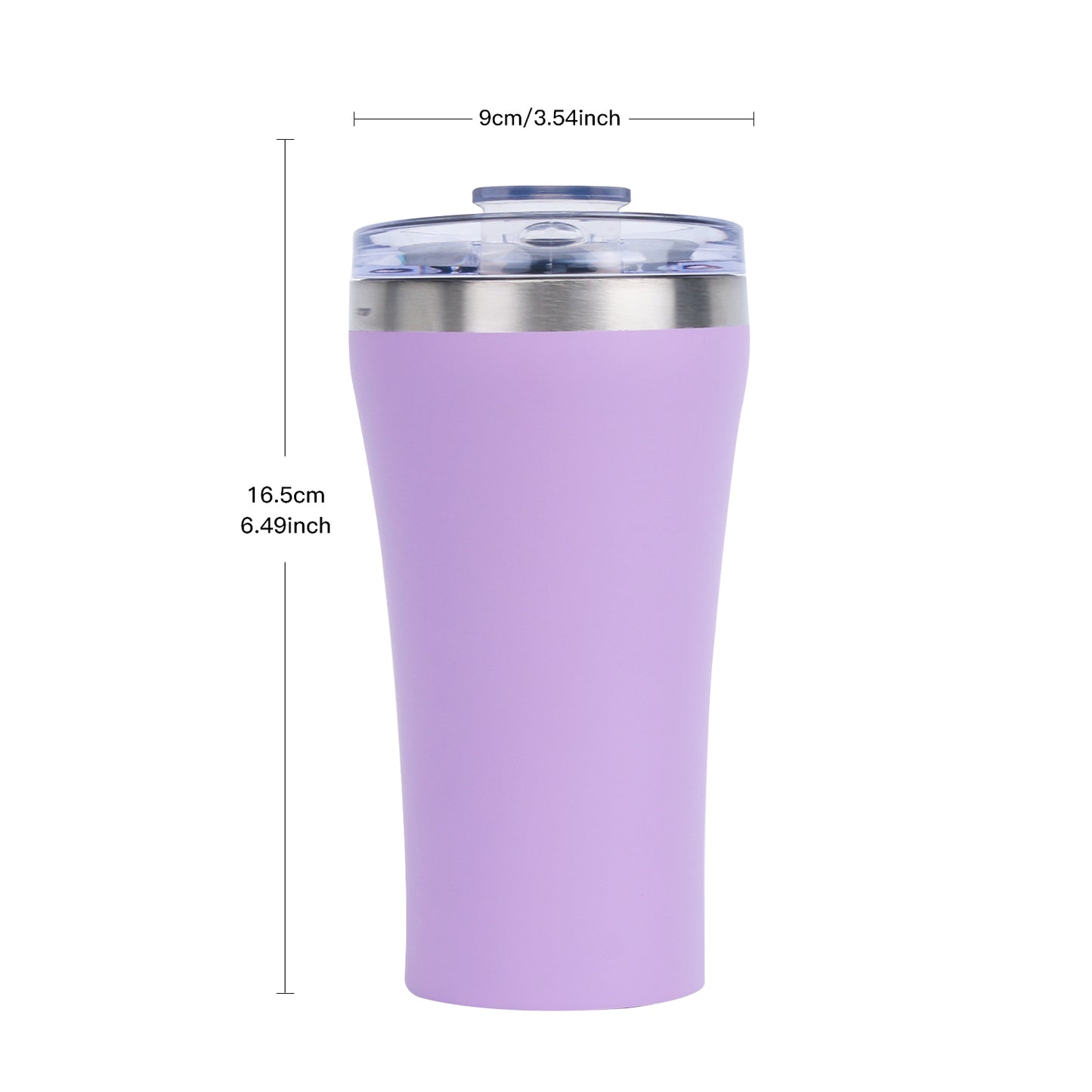 Edelstahl-Isolierbecher 500ml| Nachhaltig & Elegant, Auslaufsicherer Deckel Kaffeetasse