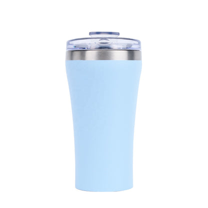 Edelstahl-Isolierbecher 500ml| Nachhaltig & Elegant, Auslaufsicherer Deckel Kaffeetasse