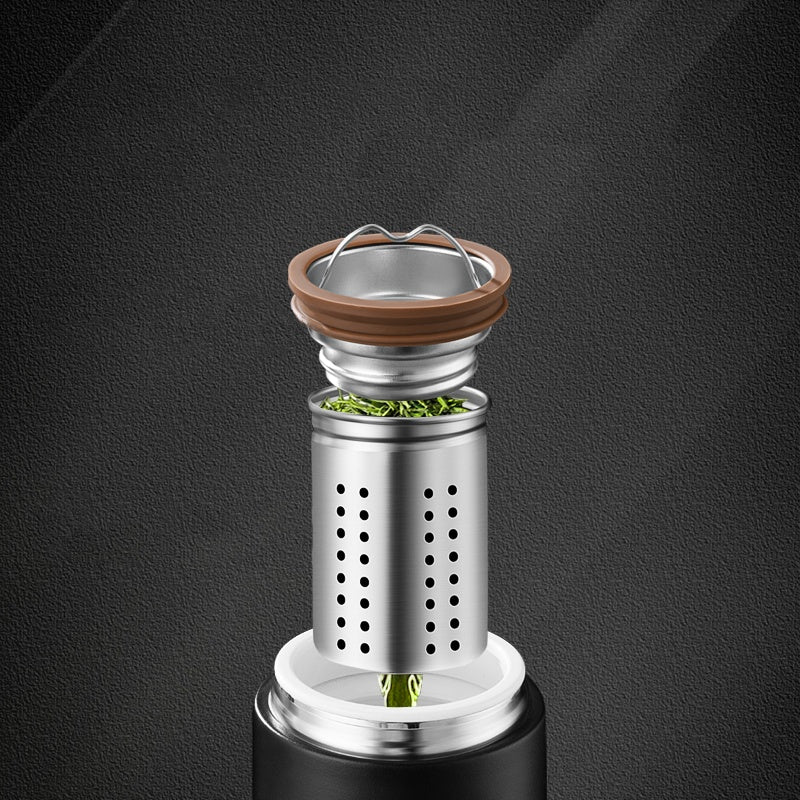 500ml Isolierte Wasser flasche LED Digitale Temperatur anzeige Edelstahl Kaffeetasse Mit Teehaus