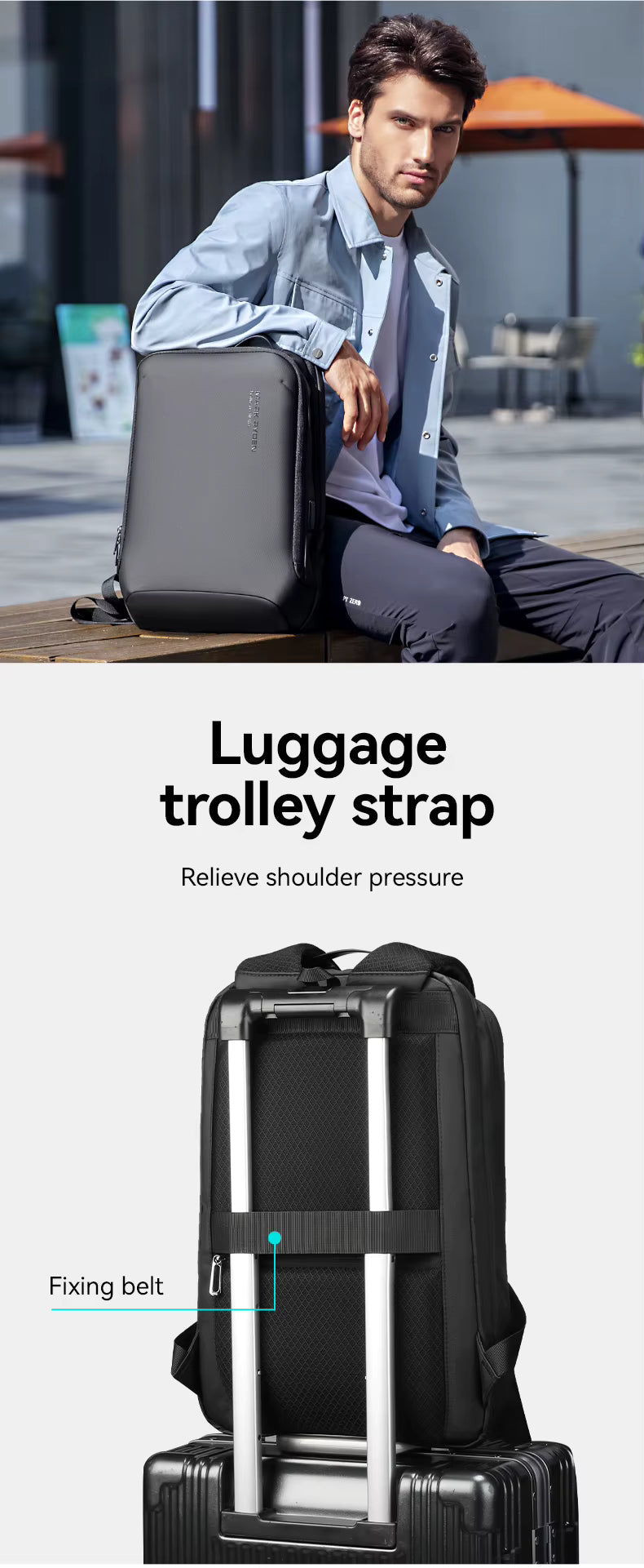 Business Rucksack | Anti-Diebstahl Laptop Tasche | 20L Wasserdicht