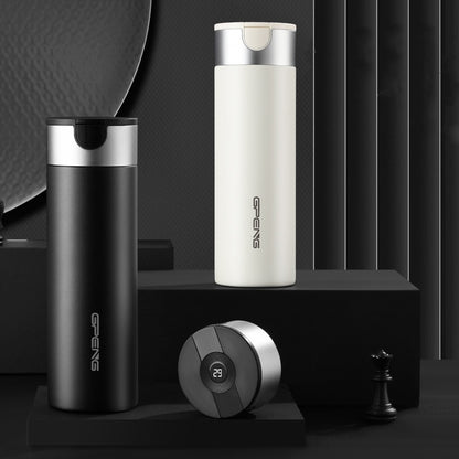 500ml Isolierte Wasser flasche LED Digitale Temperatur anzeige Edelstahl Kaffeetasse Mit Teehaus