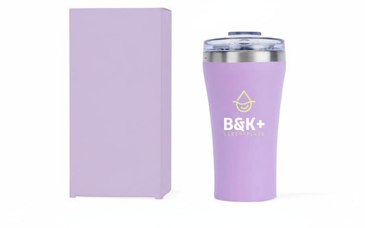 Edelstahl-Isolierbecher 500ml| Nachhaltig & Elegant, Auslaufsicherer Deckel Kaffeetasse