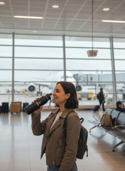 700ml Edelstahl Trinkflasche , Isolierter Becher Doppelwandiger Vakuum-Therm.