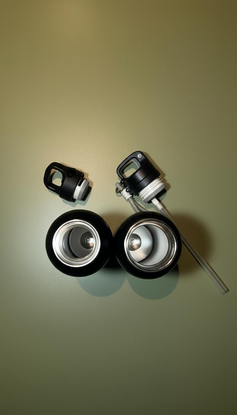 700ml Edelstahl Trinkflasche , Isolierter Becher Doppelwandiger Vakuum-Therm.