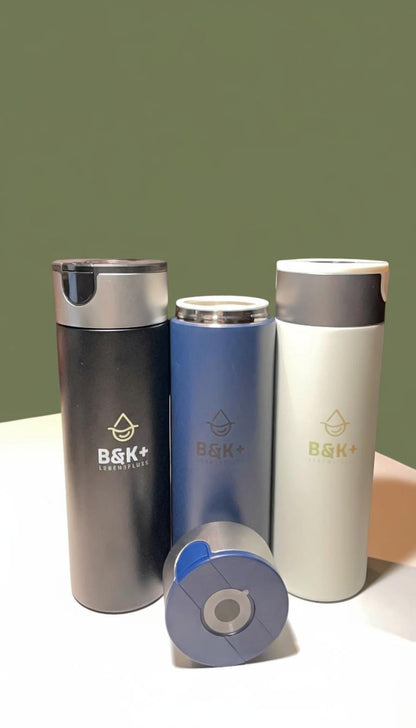 500ml Isolierte Wasser flasche LED Digitale Temperatur anzeige Edelstahl Kaffeetasse Mit Teehaus