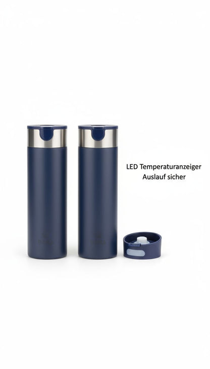 500ml Isolierte Wasser flasche LED Digitale Temperatur anzeige Edelstahl Kaffeetasse Mit Teehaus