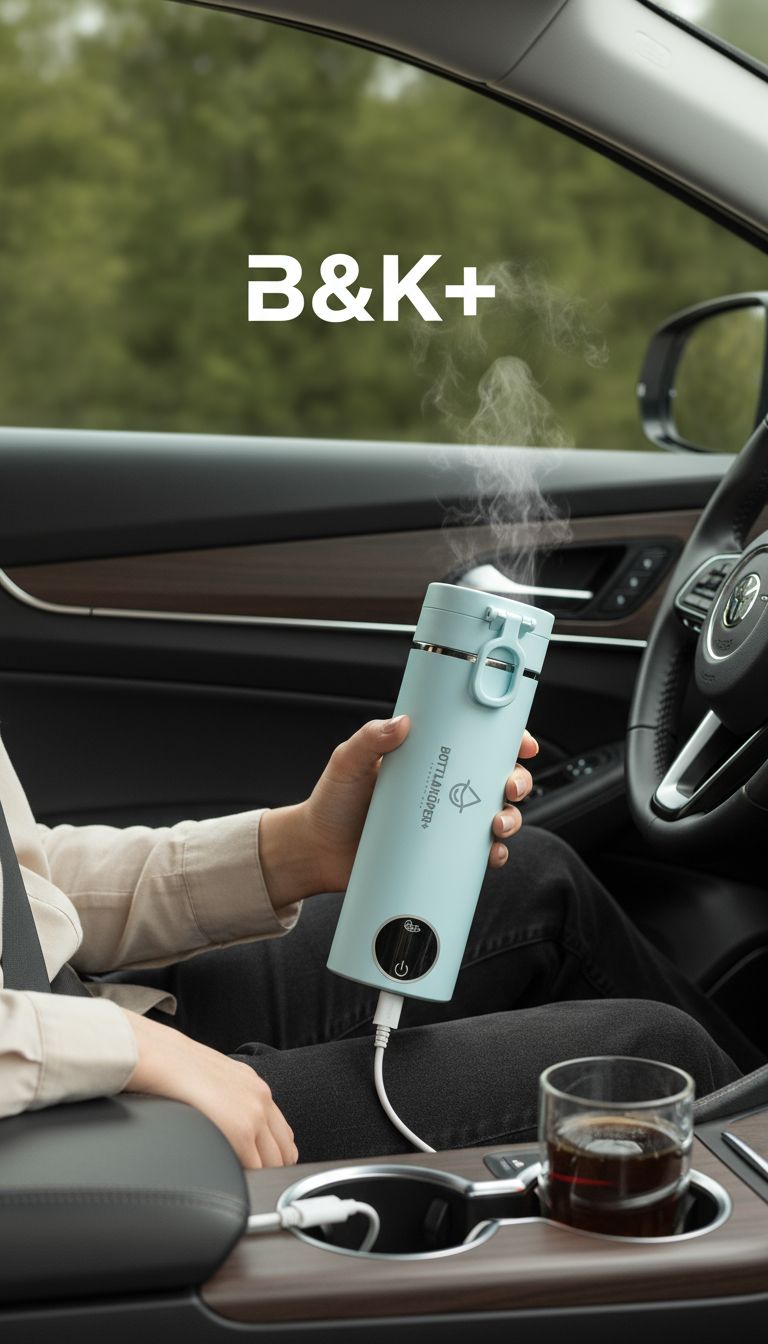 500 ml Zwei-in-Eins-Plug-In Automatische Thermo‑Heiz‑Trinkflasche — wiederverwendbar & nachhaltig (6‑Stufen, heiß & kalt) (Kopie)