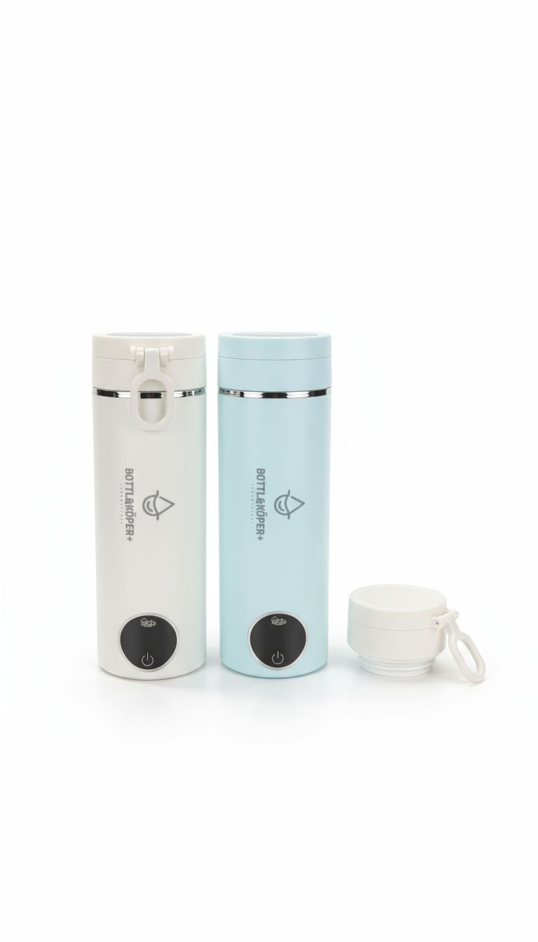 500 ml Zwei-in-Eins-Plug-In Automatische Thermo‑Heiz‑Trinkflasche — wiederverwendbar & nachhaltig (6‑Stufen, heiß & kalt) (Kopie)