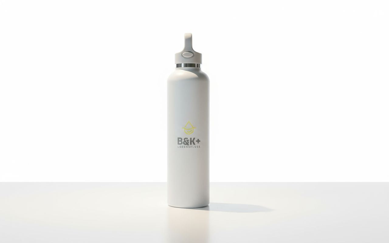 1000ml Edelstahl Trinkflasche , Isolierter Becher Doppelwandiger Vakuum-Therm.