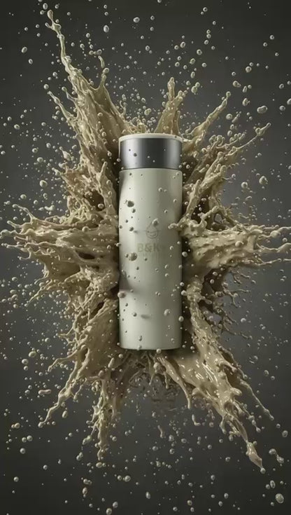 500ml Isolierte Wasser flasche LED Digitale Temperatur anzeige Edelstahl Kaffeetasse Mit Teehaus